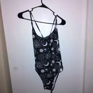 Black and white sun and moon one piece